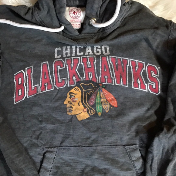 ‘47 Forty Seven Brand Chicago Blackhawks Hoodie - Picture 3 of 6